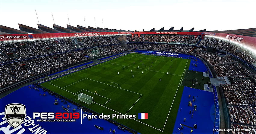 PES 2019 Parc des Princes von Arthur Torres, PSG-Stadion Le Parc des Princes HD-Hintergrundbild