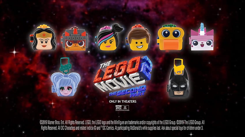 The LEGO Movie 2 McDonald's Happy Meal Toys Revealed, the lego movie 2 videogame HD wallpaper