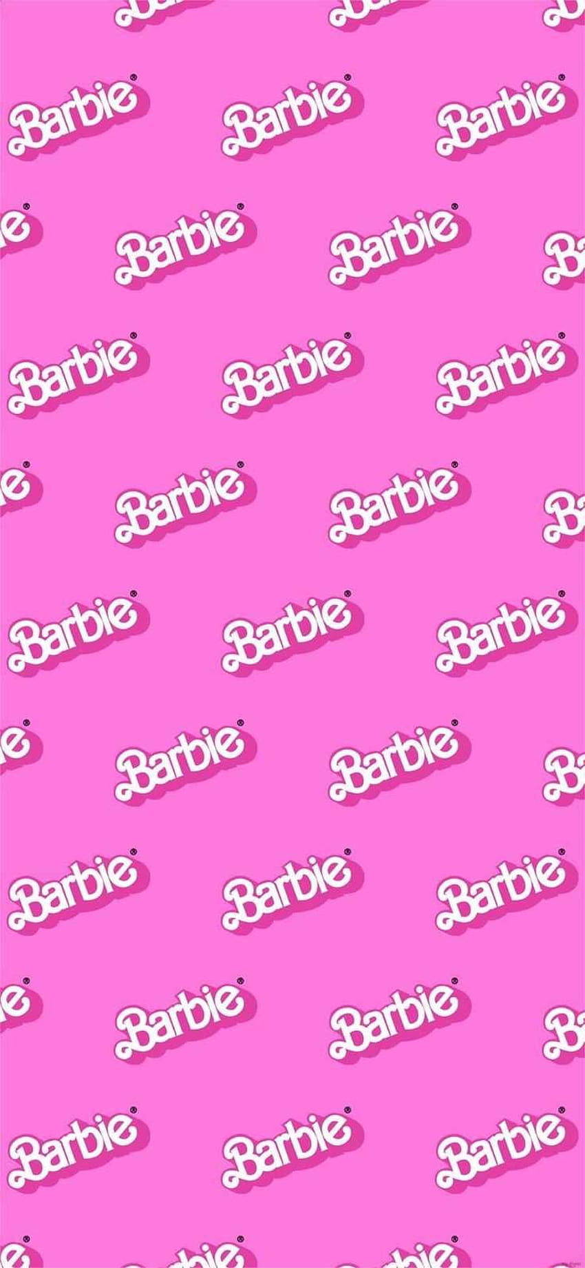 Barbie, logo malo fondo de pantalla del teléfono