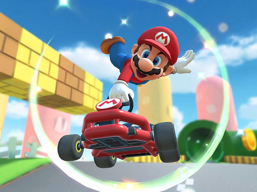 Mario Kart Tour incelemesi: eğlenceli olamayacak kadar alaycı HD duvar kağıdı