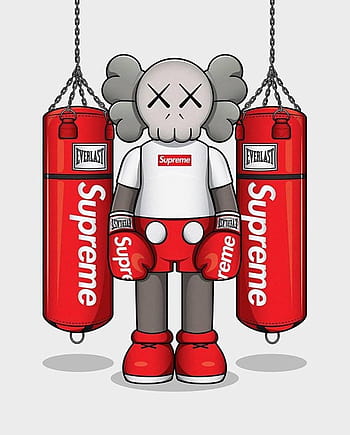 Supreme Kaws Digital Art by Aestheco - Pixels