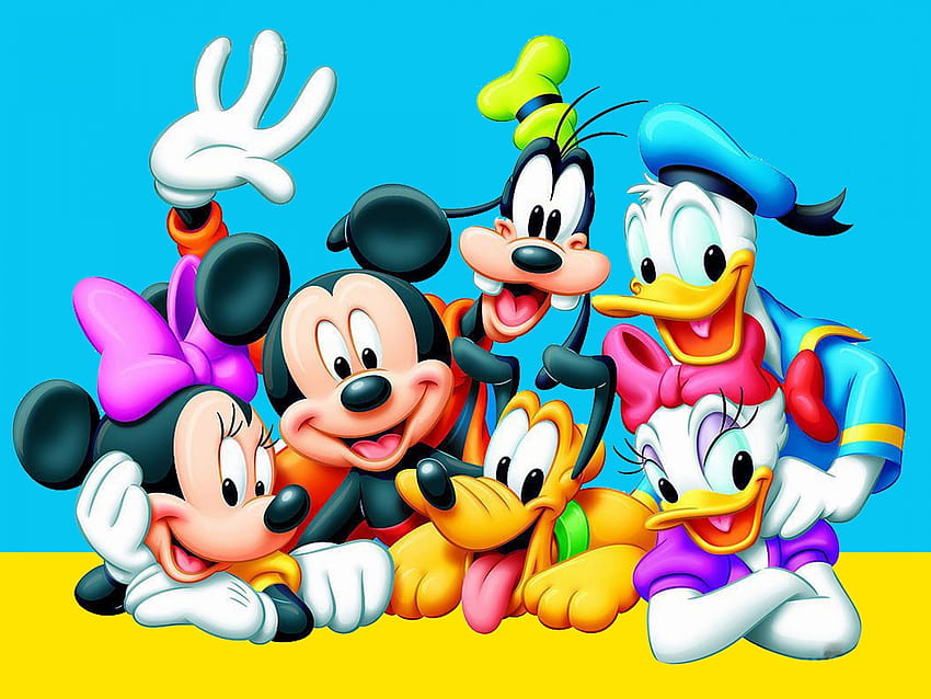 Donald Duck Daisy Duck Mickey Mouse Goofy Dan Kartun Pluto 2560x1600 : 13 Wallpaper HD