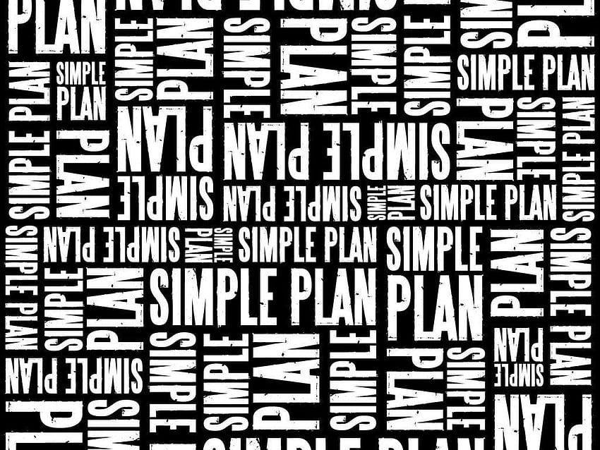 simple plan HD wallpaper