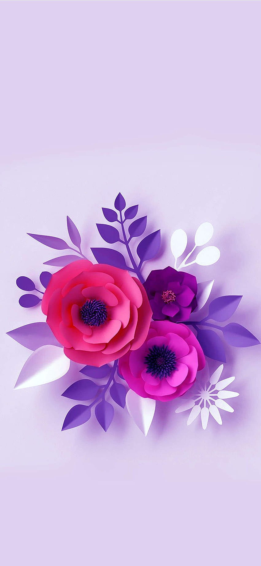 purple flowers iPhone X Wallpapers Free Download