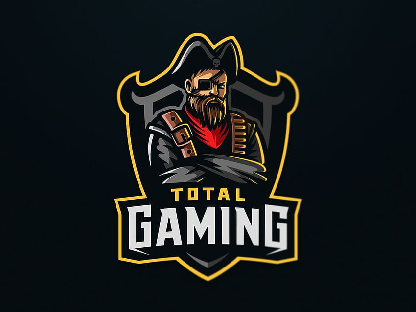 Total Gaming, fire gaming logo HD wallpaper