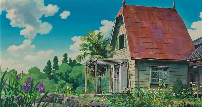 studio ghibli backgrounds, anime nature 1920x1024 HD wallpaper