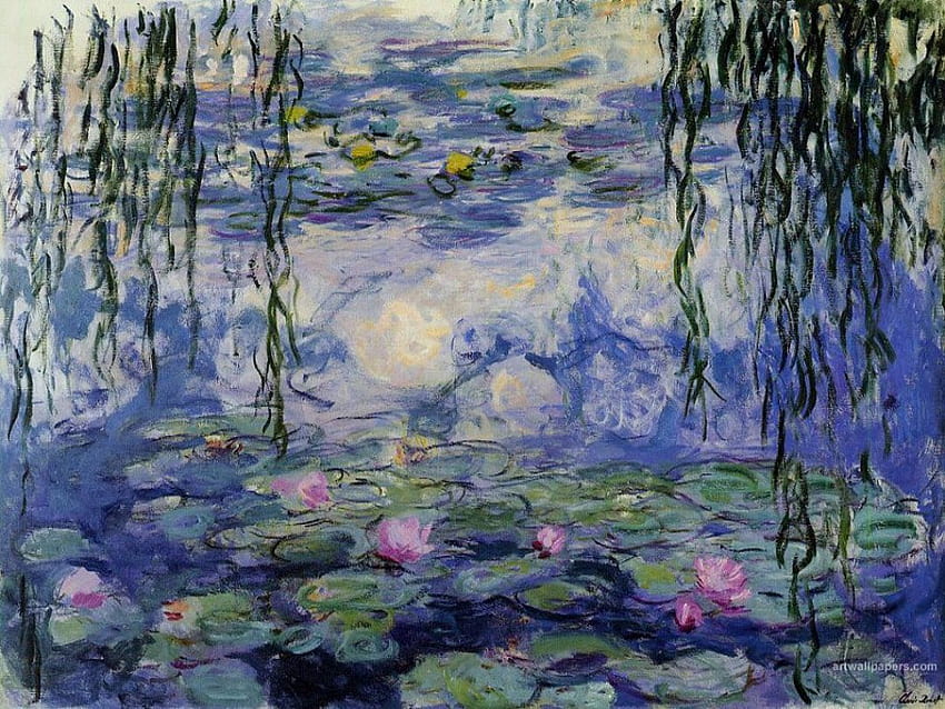 0 Nenúfares de Claude Monet fondo de pantalla
