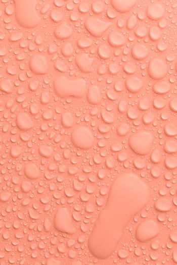 Yellow Pink Background Shining Drops Water Stock Illustration by