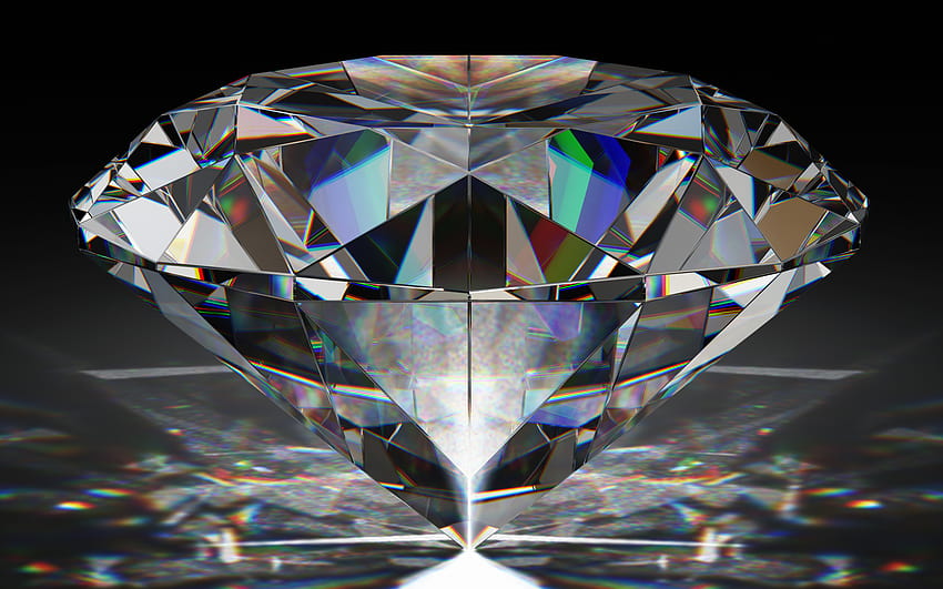 ダイヤモンドは圧力の下で作られます ... ヒント、 高画質の壁紙