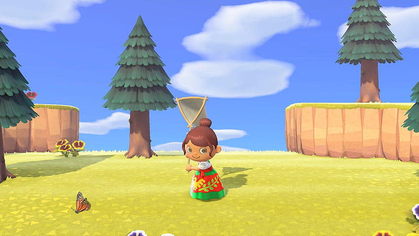 New Animal Crossing: New Horizons หน้าจอจาก Nintendo's สัตว์ข้ามขอบฟ้าใหม่ วอลล์เปเปอร์ HD