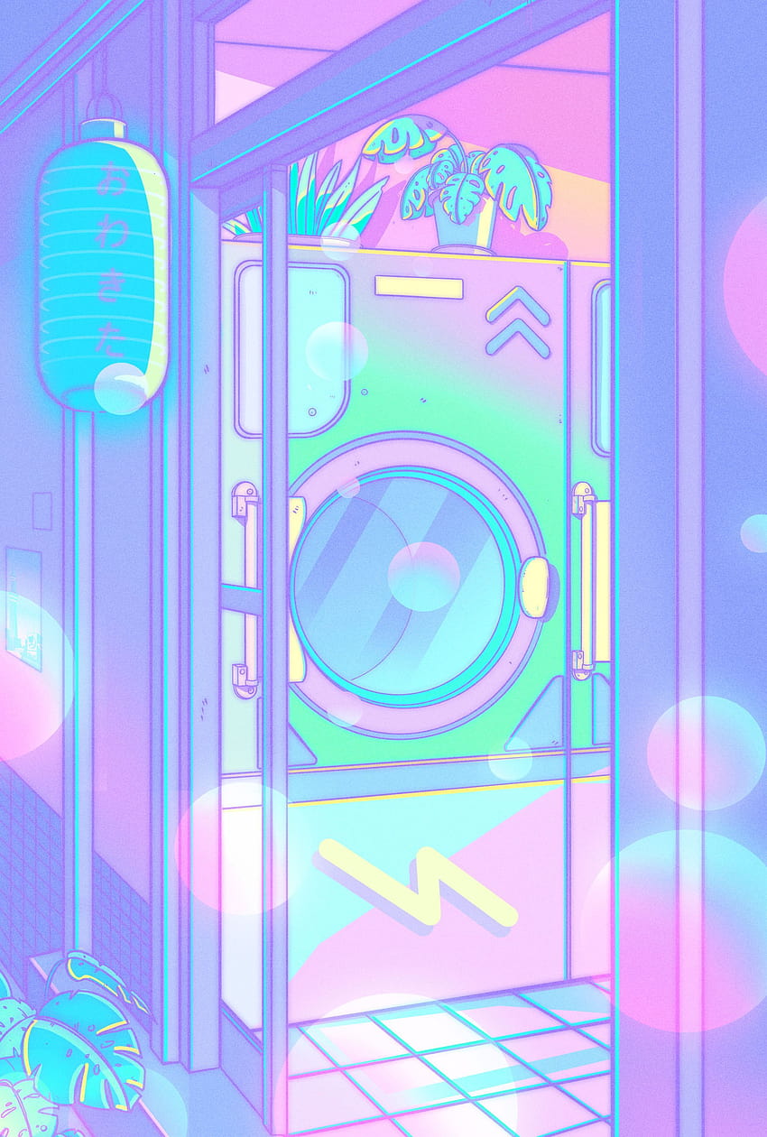 Neon Ambiance in 2020, neon anime aesthetic HD phone wallpaper