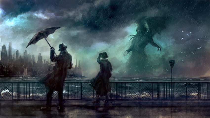 Lovecraft, horor kosmik Wallpaper HD