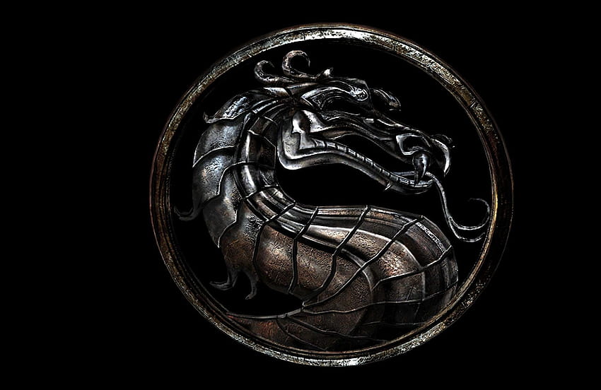 Mortal Kombat Logo, mortal kombat dragon HD wallpaper