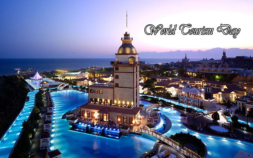 Día Mundial del Turismo Estambul Antalya Resort fondo de pantalla