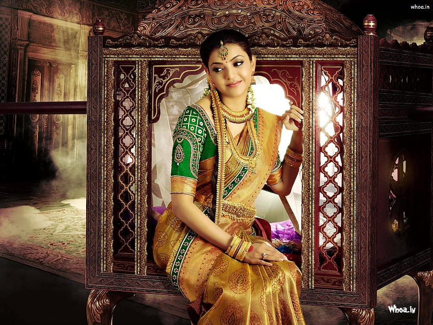 Purnaa in a lilac silk saree and traditional jewellery