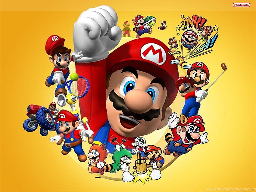 Mario Bros Lucu Kutipan Hitam Wallpaper HD