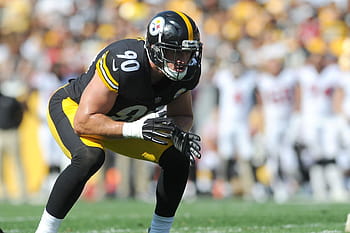 Photo: Pittsburgh Steelers T.J. Watt (90) with Fans - PIT2022081306 