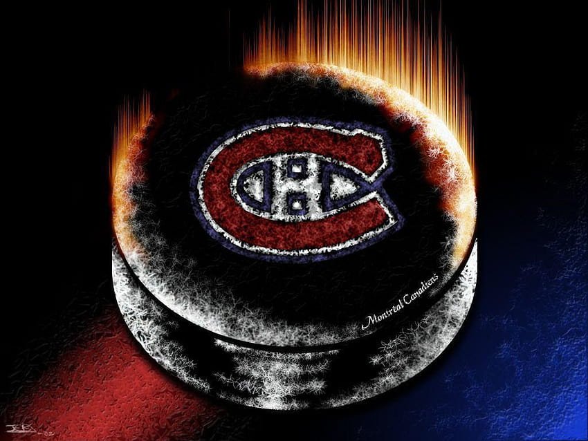 Montreal Canadiens 3D Logo HD wallpaper