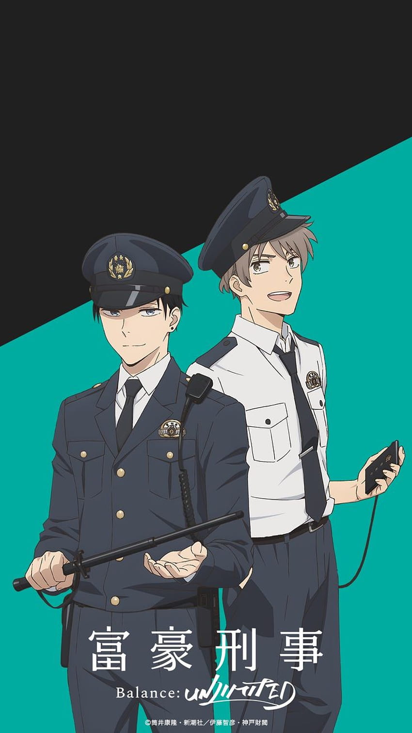 Fugou Keiji Balance: UNLIMITED on Twitter, police officer anime HD phone wallpaper
