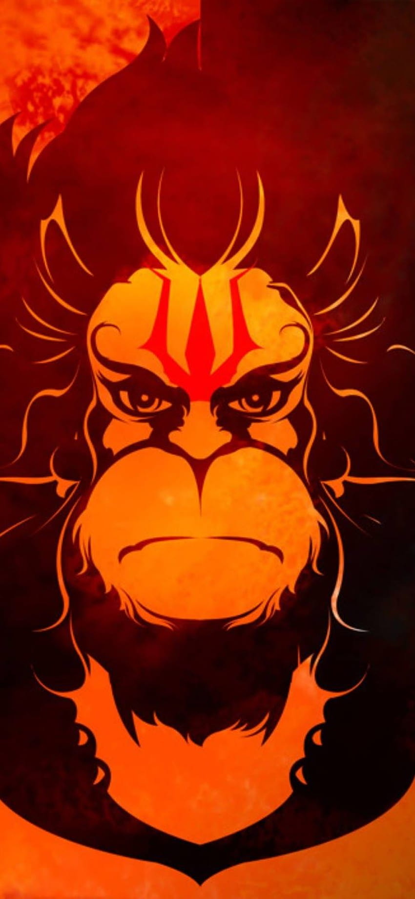 6 Lord Hanuman full Mobile Screen e desconhecido, desenho animado hanuman Papel de parede de celular HD