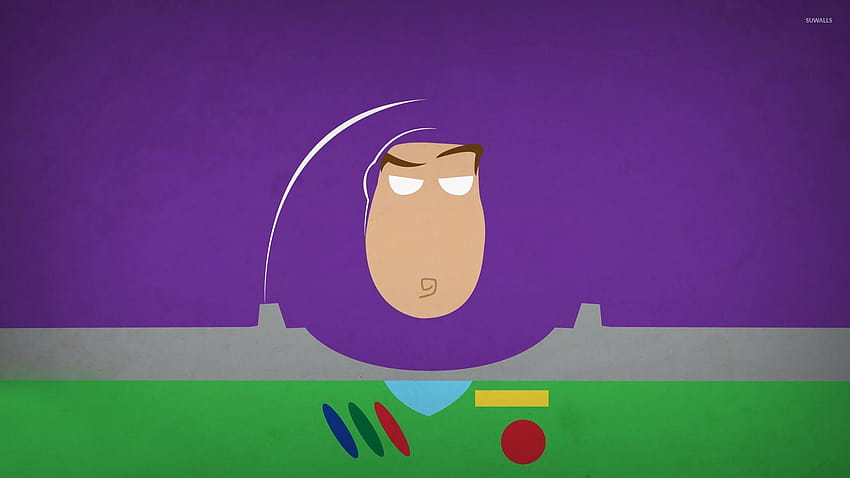 Buzz Lightyear minimalista fondo de pantalla