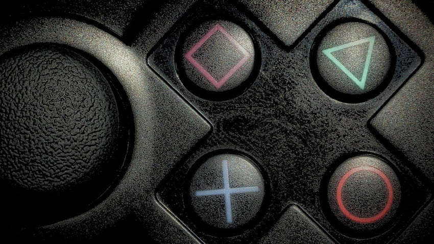 video games, PlayStation, buttons, controller ::, playstation buttons HD wallpaper