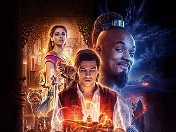 Gênio Will Smith, Filmes,, Aladdin Genie papel de parede HD