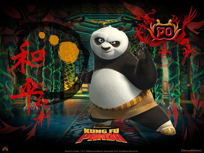 Kung fu panda kung fu panda i tła, kungfu Tapeta HD