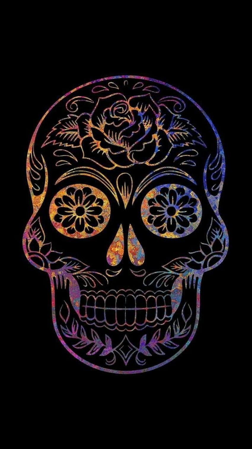 Karen Levin on Home & Lock Screen maybes???, day of the dead phone HD phone wallpaper