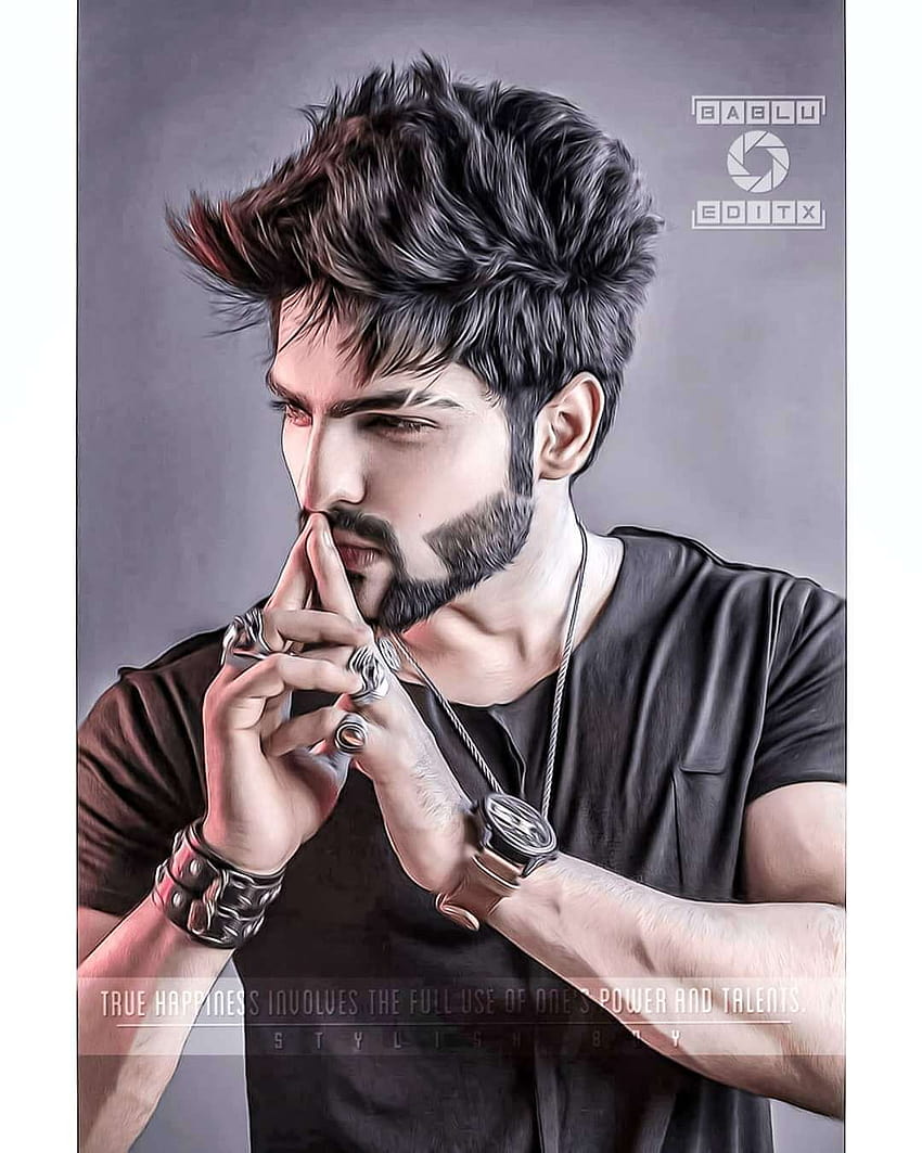 Jubin shah.Ł.... | Hair and beard styles, Boys beard style, Cool hairstyles  for men