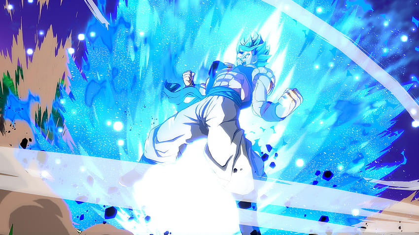 Dragon Ball FighterZ: Gogeta Super Saiyan Blue hat ein Erscheinungsdatum, Gogeta pc HD-Hintergrundbild
