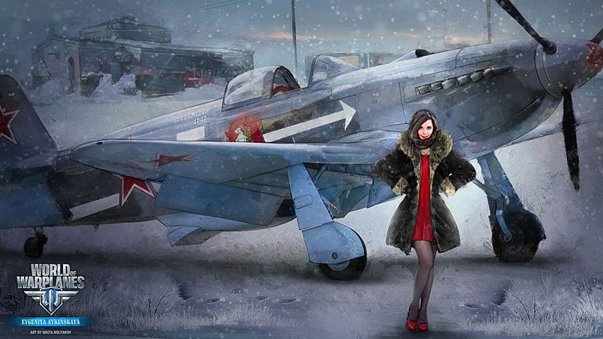 World of Warplanes Nikita Bolyakov Avión Juegos de chicas fondo de pantalla