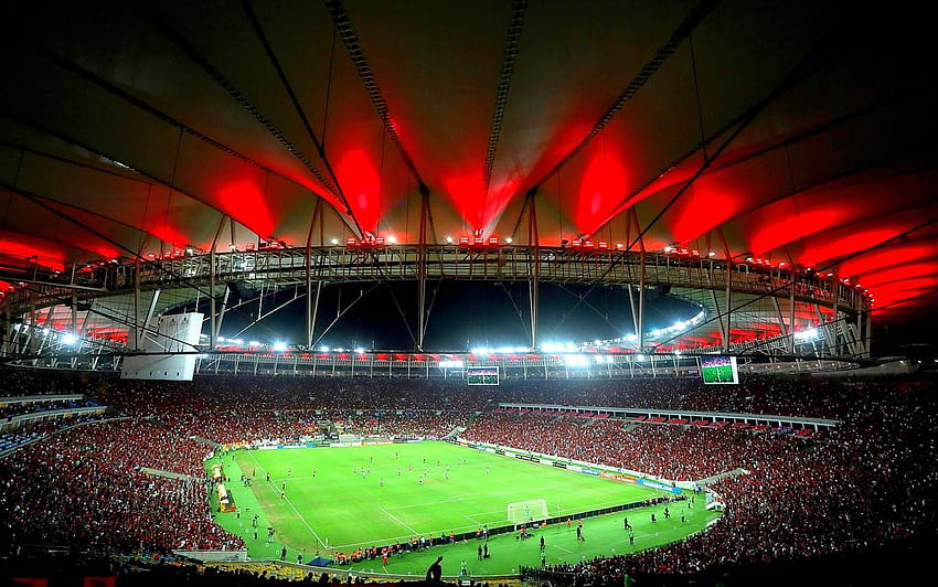Mengatur voltase Flamengo ao Maracanã mengatasi torcida, maracana Wallpaper HD