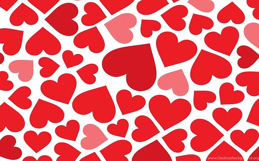 Red heart pattern HD wallpapers | Pxfuel