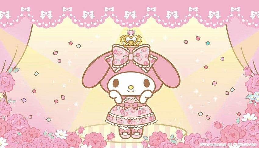 My Melody, Kuromi-Computer HD-Hintergrundbild