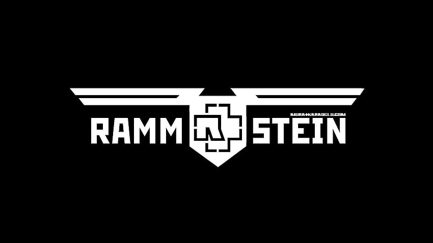 Rammstein Fan Art Logo, logo rammstein papel de parede HD