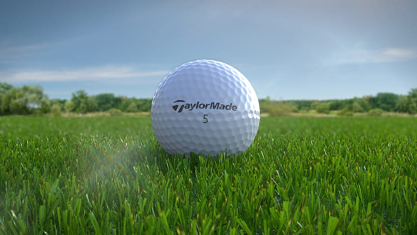 Taylor Made „TP5” Piłka golfowa Tech – SHADOWTEAM VFX, golf szyty na miarę Tapeta HD