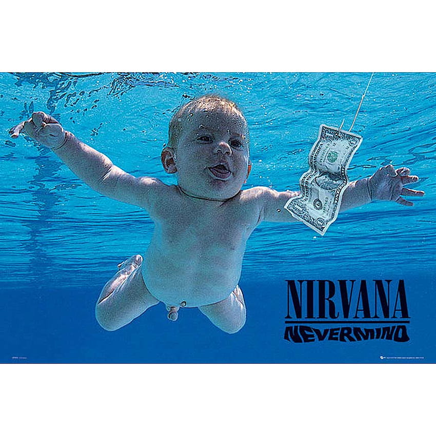 Offizielles Nirvana Nevermind Poster HD-Handy-Hintergrundbild