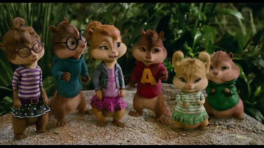 Chipmunks와 Chipettes Chipwrecked, the chipettes HD 월페이퍼