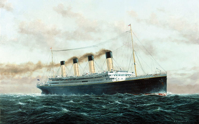 Titanic Sinking ·① HD wallpaper
