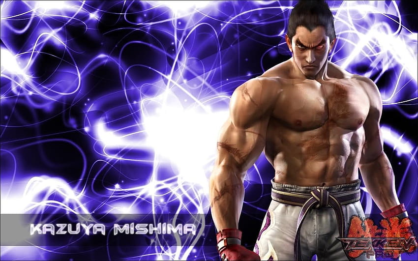 Kazuya Tekken 7 тяло и фонове, kazuya mishima HD тапет