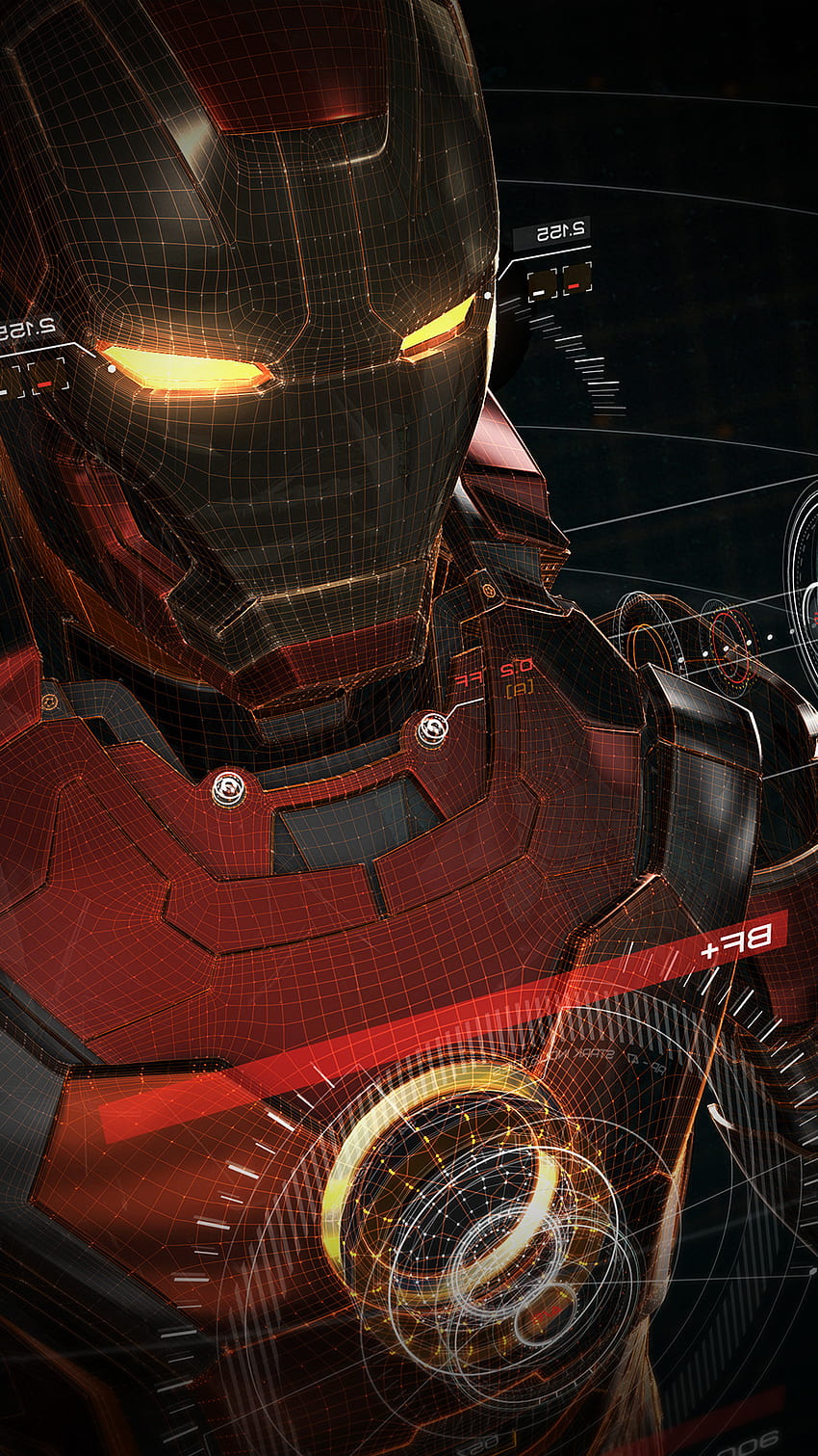 Iron Man iPhone, iron man with gauntlet HD phone wallpaper