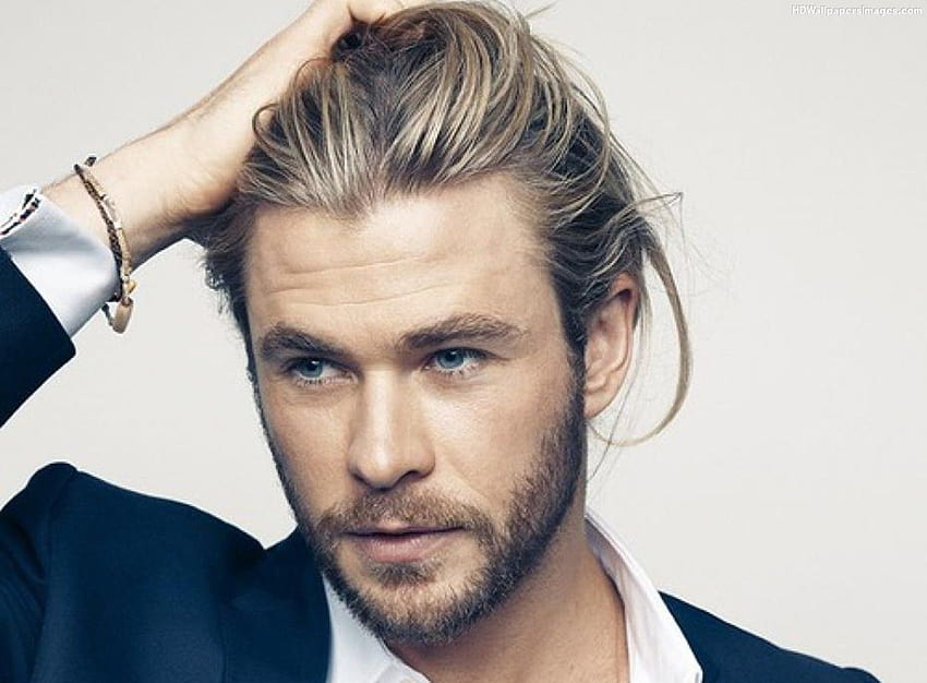 Chris Hemsworth Backgrounds Group, estilo de barba papel de parede HD