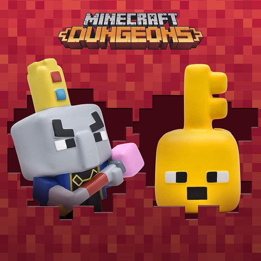 Just Toys LLC Minecraft Dungeons Key Golem Mega SquishMe : 장난감 및 게임, 황금 열쇠 골렘 마인크래프트 던전 HD 전화 배경 화면