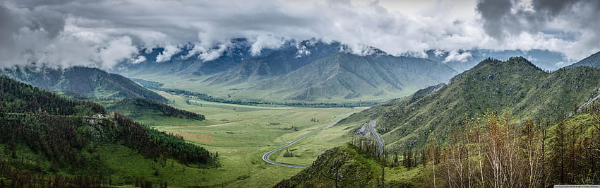 Monti Altai, Russia ❤ per, 5120x1600 Sfondo HD