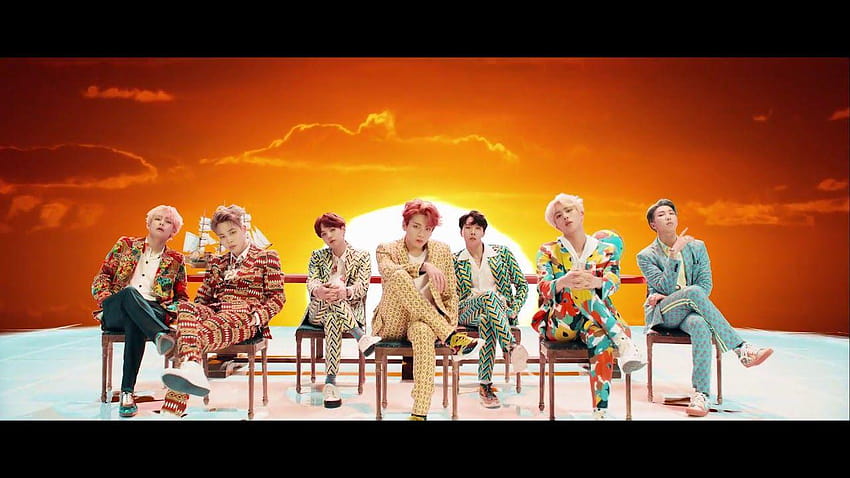BTS 방탄소년단 'IDOL' Официален MV ENGINE, v bts idol HD тапет