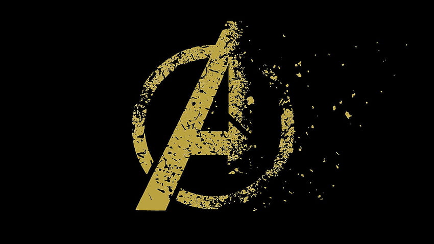 Avengers Endgame Movie Logo Disintegrating HD wallpaper