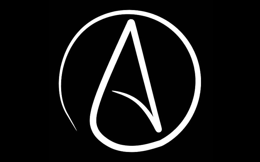 Ateizm Logoları / ve Mobil Arka Planlar, ateist sembolü HD duvar kağıdı