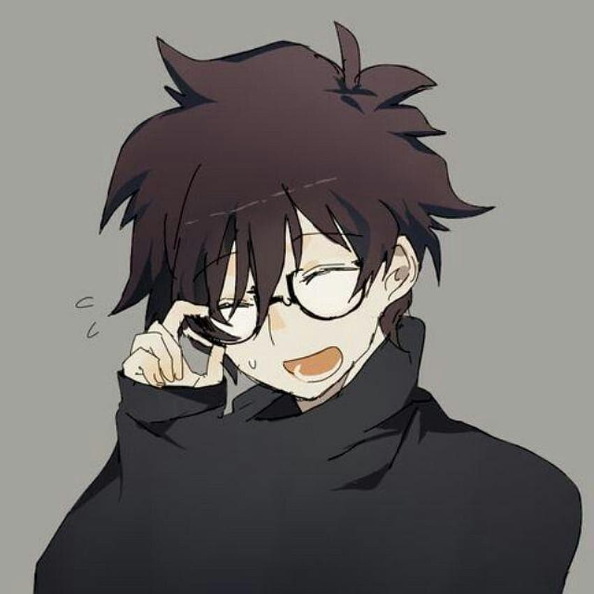 Handsome Anime Boy With Glasses HD Png Download  Transparent Png Image   PNGitem