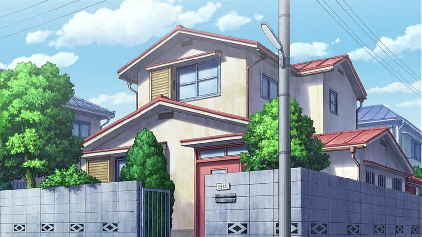 Wem gehört diese Hausadresse?, nobita house HD-Hintergrundbild